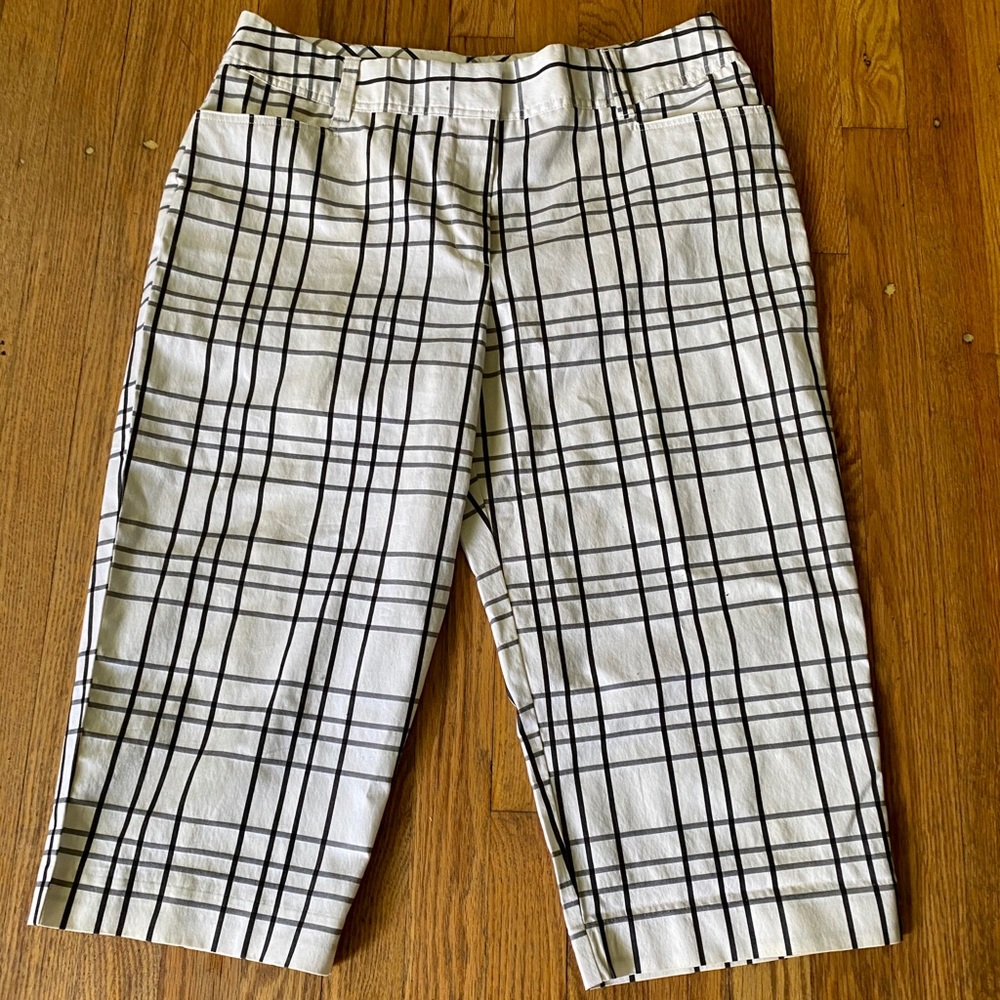 Cato Plaid Capri’s